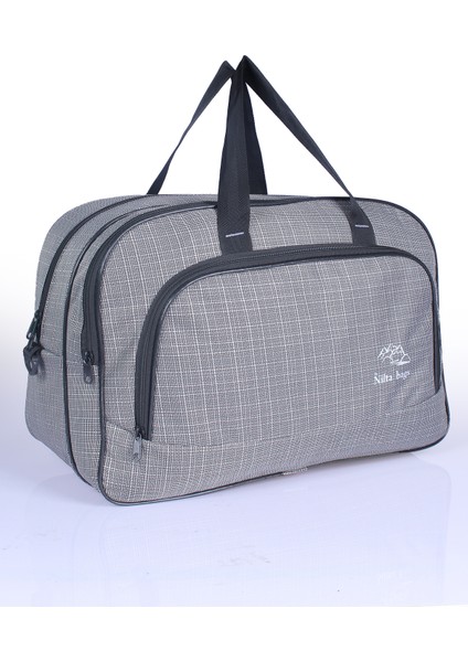 nil-01 UNISEX HAVLU KUMAŞ HOSTES VALİZ SEYAHAT TATİL SPOR HASTANE ÇOK GÖZLÜ EL VE OMUZ ÇANTASI KABİN BOY