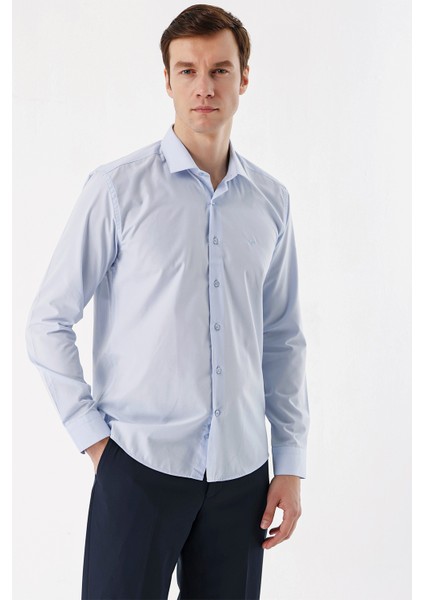 Erkek A. Mavi Basic Slim Fit Gömlek10 fiyatları