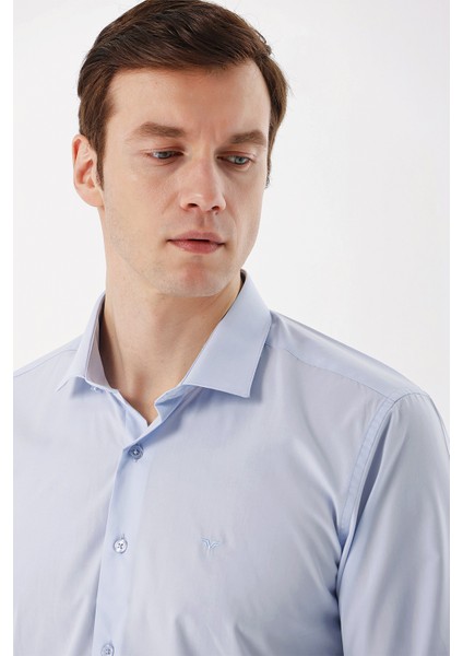 Erkek A. Mavi Basic Slim Fit Gömlek10 fırsatları