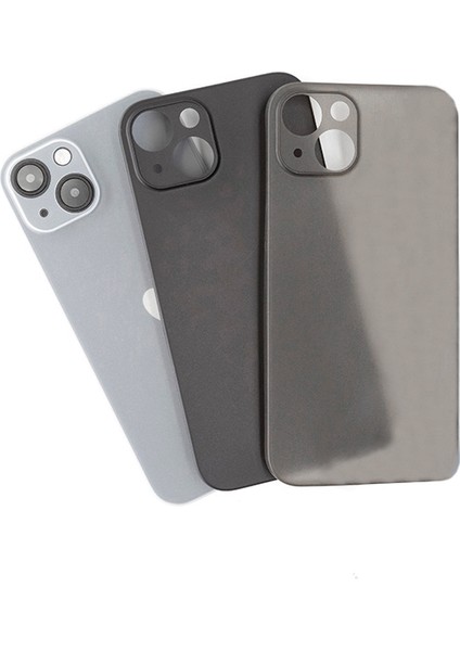 Apple iPhone 14 Plus Kılıf Pp Ultra Ince Slim Fit Arka Koruma Antrasit