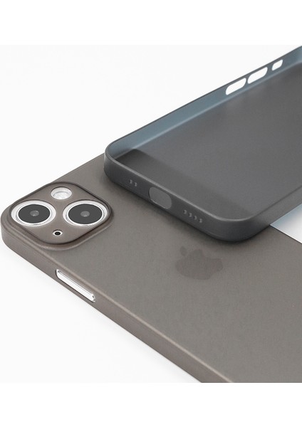 Apple iPhone 14 Kılıf Pp Ultra Ince Slim Fit Arka Koruma Antrasit