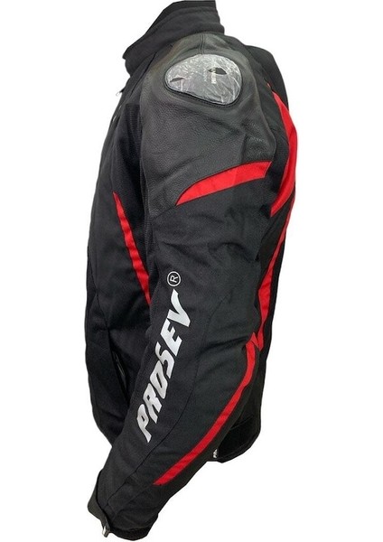 Görgüçlü Motosiklet Montu 195 Gp Knight Kırmızı - Siyah modelleri