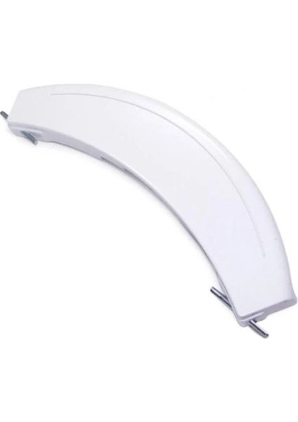 Bosch Uyumlu WAG20560TI - WFC2062 Çamaşır Makinesi Yarım Ay Kapak Mandal Tutamağı Beyaz