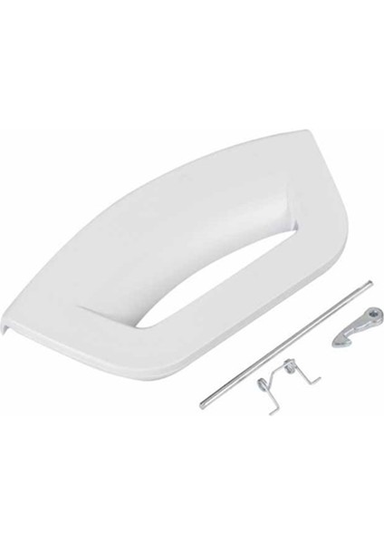 Ariston Hotpoint Uyumlu Indesit Fml 502TK.M Çamaşır Makinesi Kapak Mandal Tutamağı Beyaz