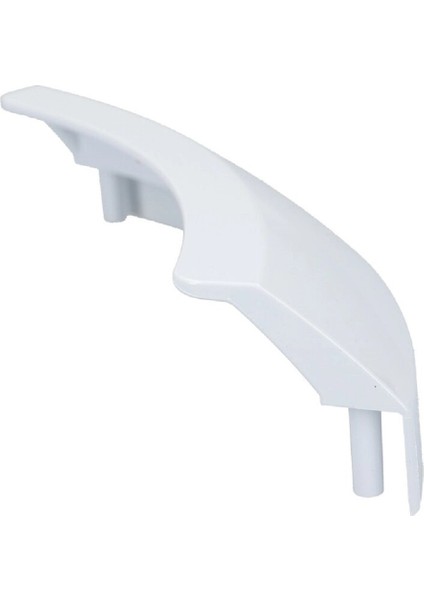 Bosch Uyumlu WTE843A1 - WTE8610S Çamaşır Kurutma Makinesi Kapak Mandal Tutamağı Geniş Beyaz modelleri