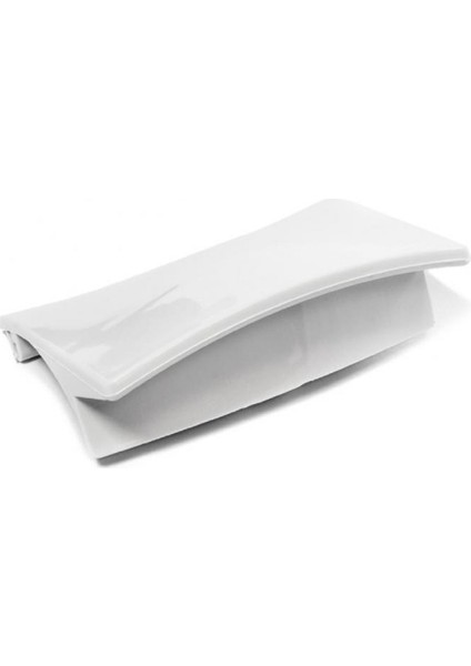 Siemens Uyumlu WM12A161 Çamaşır Makinesi Kapak Mandal Tutamağı Beyaz