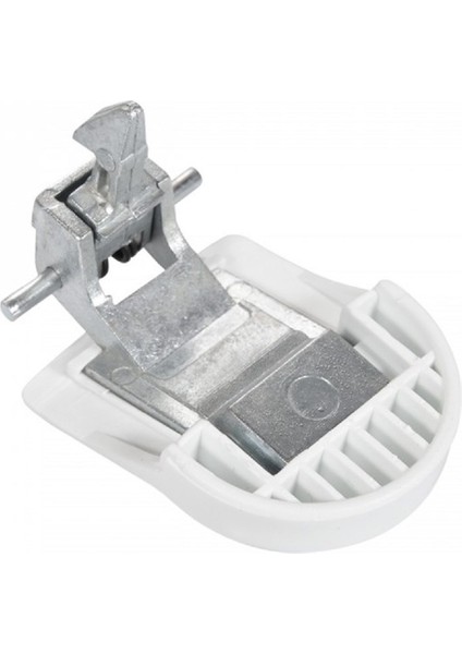 Aeg Uyumlu Pasifik Çamaşır Makinesi Kapak Mandalı Tutamağı Metal Beyaz
