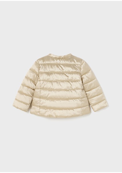 Kız Bebek Şişme Mont Bej 1411 fırsatları