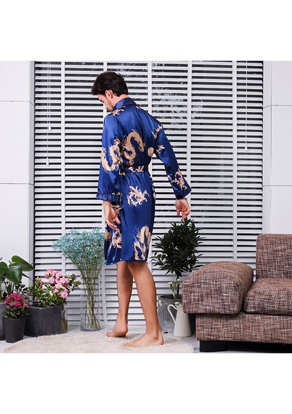 Erkek Pamuklu Bornoz - Çok Renkli (Yurt Dışından) fırsatları