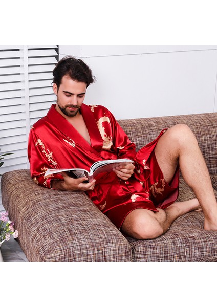 Erkek Pamuklu Bornoz - Çok Renkli (Yurt Dışından) modelleri