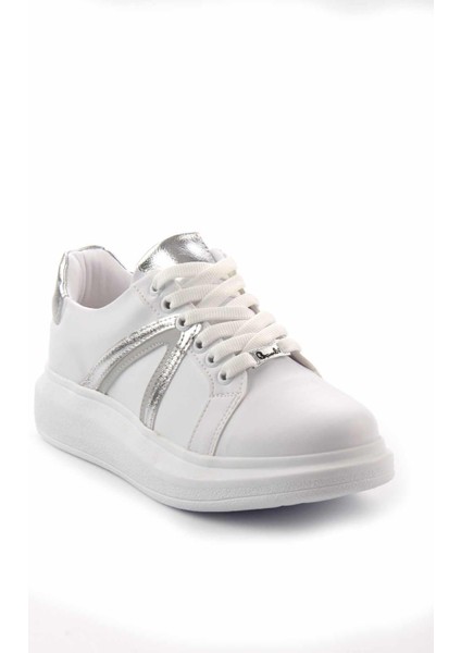 Beyaz Kadın Sneaker K01179086109