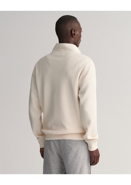 Erkek Bej Regular Fit Yarım Fermuarlı Sweatshirt 2026046.130 fiyatları