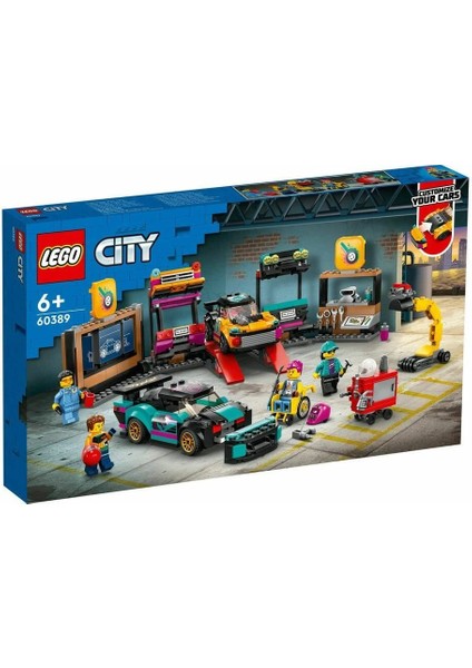 60389 LEGO City - Araç Modifiye Atölyesi 507 Parça +6 Yaş