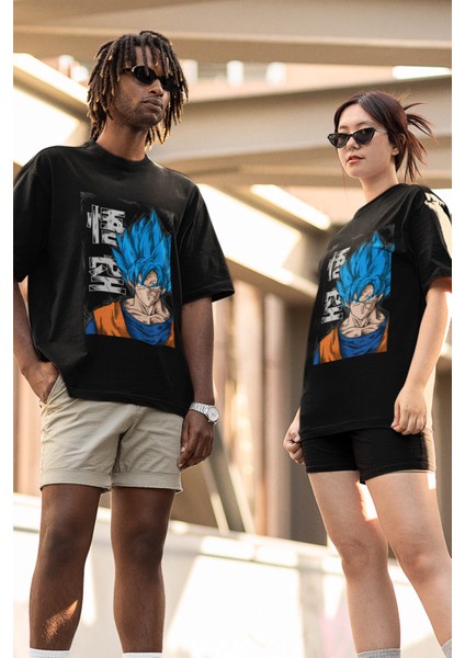 Anime Goku Blue Tişört fiyatları