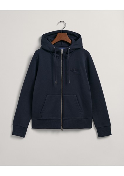 Kadın Lacivert Regular Fit Kapüşonlu Sweatshirt 4200671.433 fırsatları