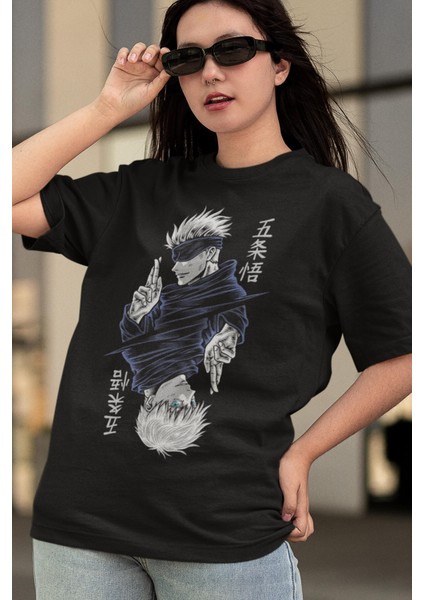 Anime Jujutsu Kaisen Gojo Tişört