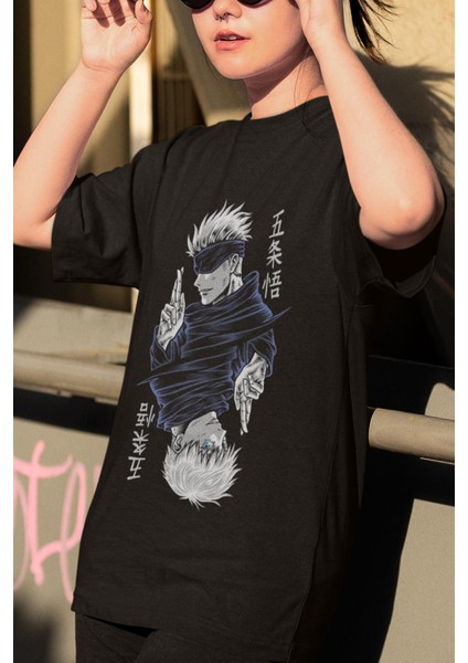 Anime Jujutsu Kaisen Gojo Tişört