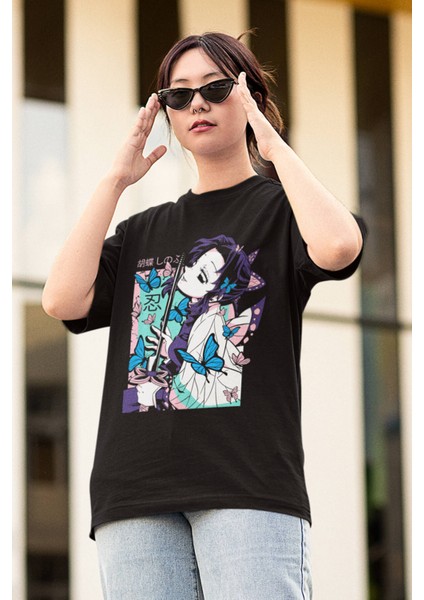 Anime Demon Slayer Shinobu Tişört