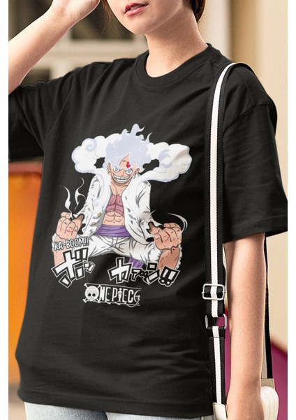 Anime Luffy Gear 5 Tişört