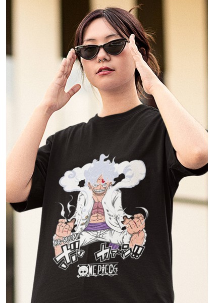 Anime Luffy Gear 5 Tişört