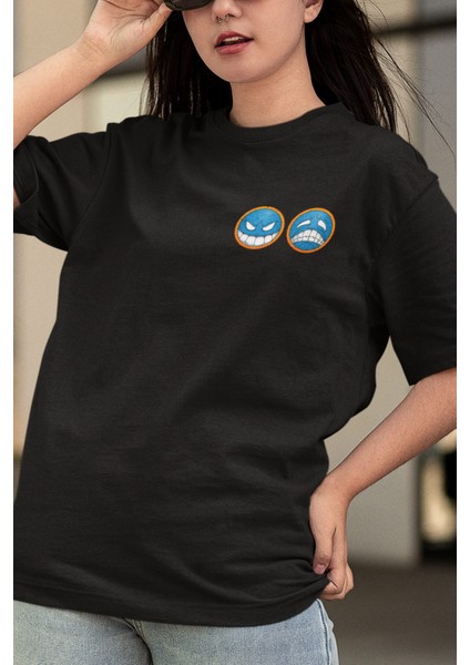 Anime One Piece Ace - Beyaz Sakal Ön - Arka Baskılı Tişört fiyatları