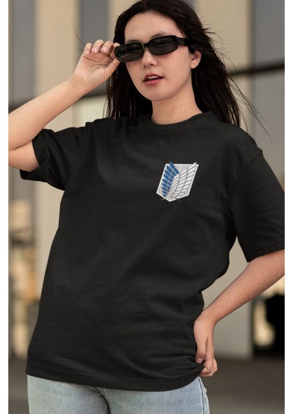 Anime Attack On Titan Ön - Arka Baskılı Tişört fiyatları