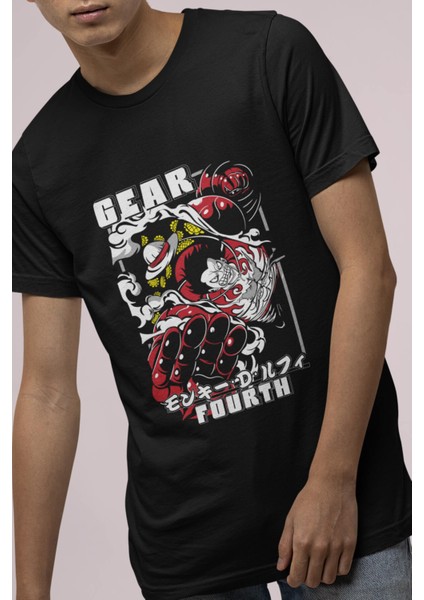 Anime Luffy Gear 4 Tişört