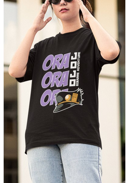 Anime Jojo Ora Ora Ora Tişört fiyatları