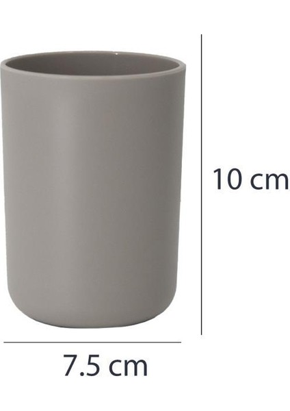 2'li Set Bej, Diş Fırçalık Ve Sıvı Sabunluk - Brasil Model fırsatları