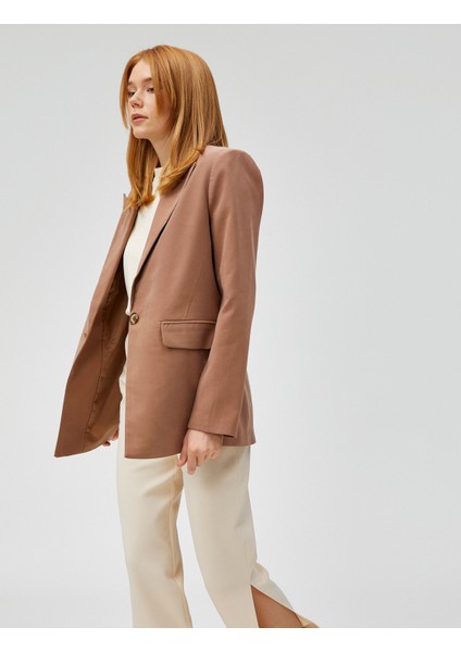 Oversize Blazer Ceket Tek Düğmeli fiyatları
