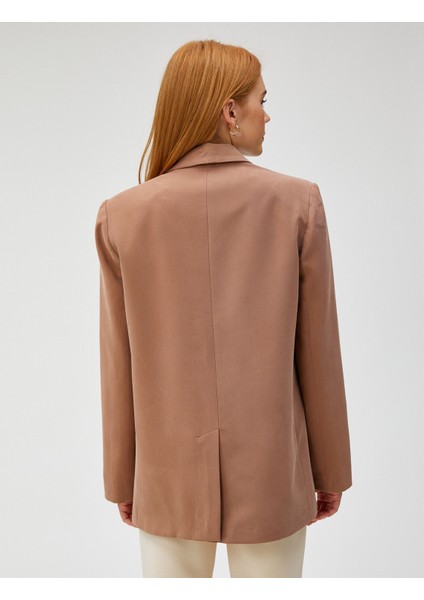 Oversize Blazer Ceket Tek Düğmeli fırsatları