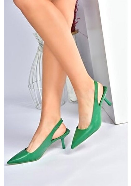 Önü Kapalı Arkası Açık Kolay Giyim Alçak Ökçe Kadın Günlük-Abiye Topuklu Stiletto Ayakkabı fiyatları