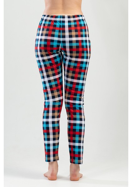 Pamuklu Kadın Büyük Beden Tekalt Pijama