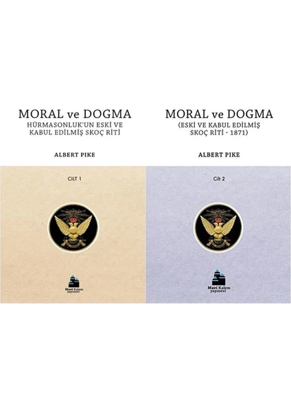 Moral ve Dogma Cilt 1 - 2 Set - Albert Pike