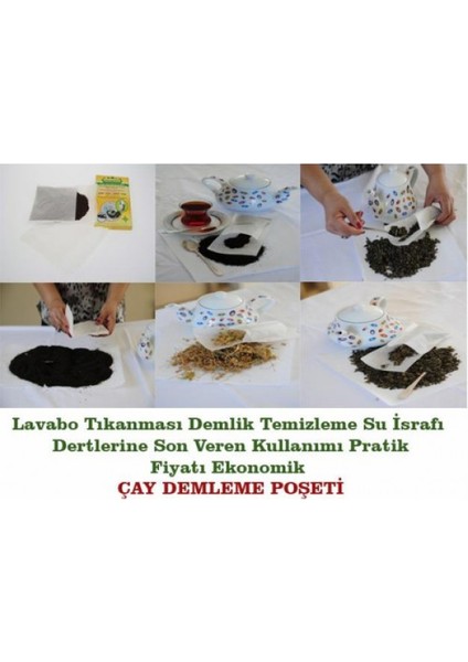 Ev Tipi Çay Demleme Poşeti 25LI Paket fiyatları