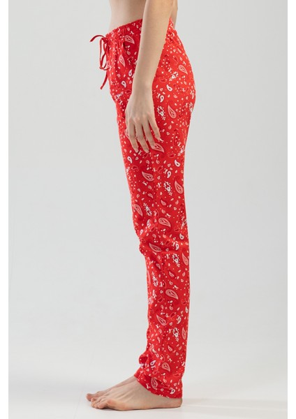 Pamuklu Kadın Tek Alt Pijama modelleri