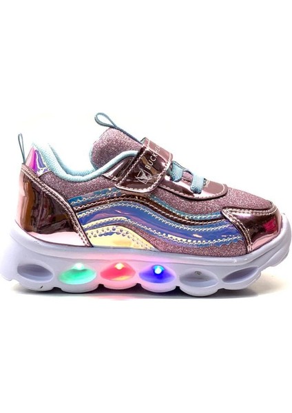 Buckhead Trıo Shıny Hologram Jr Kız Çocuk Işıklı Sneaker