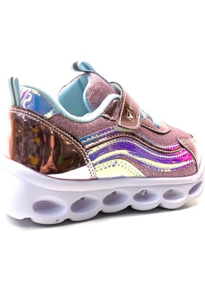 Buckhead Trıo Shıny Hologram Jr Kız Çocuk Işıklı Sneaker