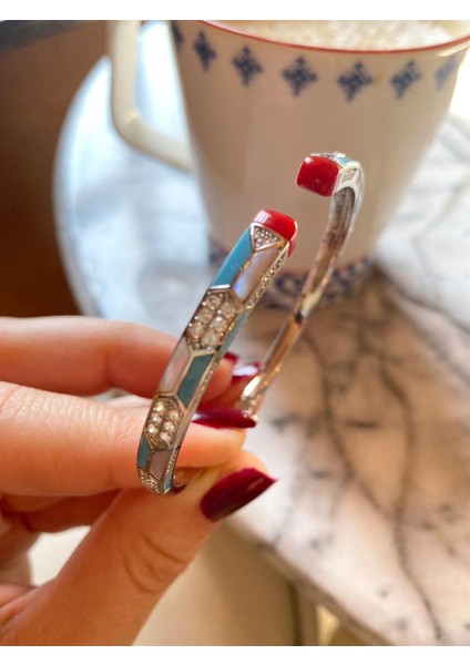 Kadın Gümüş Zirkon Taşlı Bileklik fiyatları