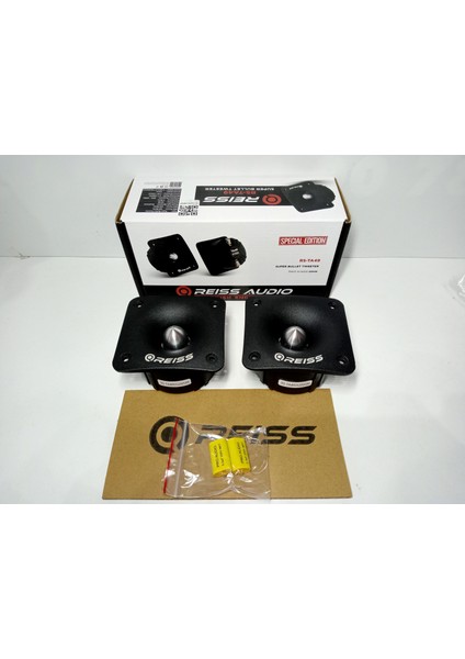 Dome Tweeter - 200W 100RMS Reiss 10CM Tweeter