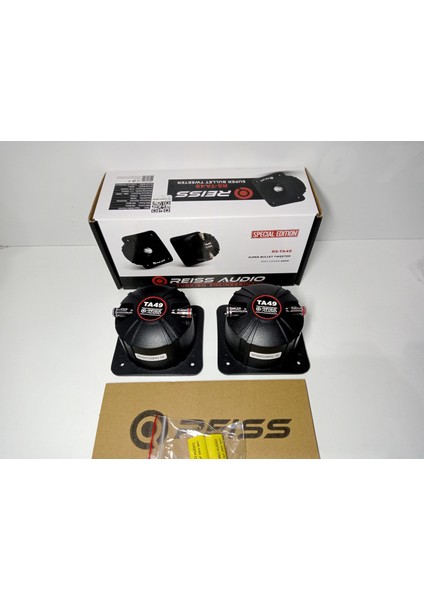 Dome Tweeter - 200W 100RMS Reiss 10CM Tweeter