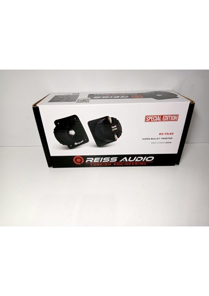 Dome Tweeter - 200W 100RMS Reiss 10CM Tweeter