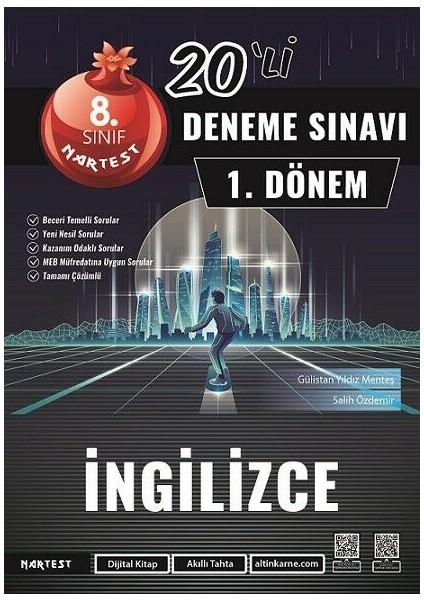 8. Sınıf 1. Dönem Mod 20 İngilizce Deneme Sınavı