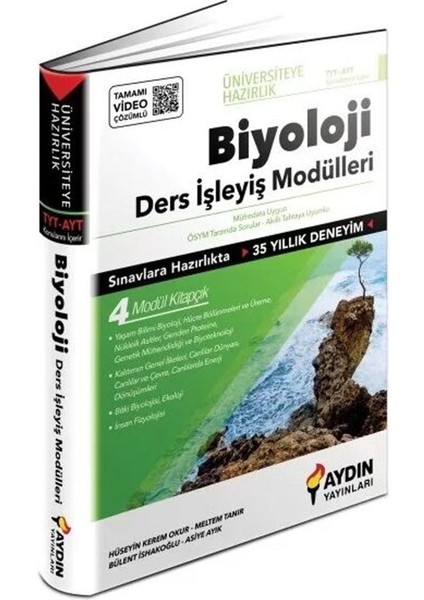YKS TYT AYT Biyoloji Ders İşleyiş Modülleri 4 Modül