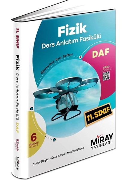 Miray Yayınları 11. Sınıf Fizik Daf Ders Anlatım Fasikülü