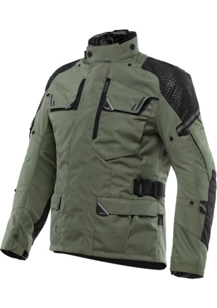 Daınese Ladakh D-Dry Army-Green Black Motosiklet Montu
