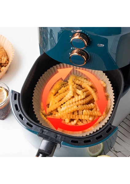 Iles Gurme Airfryer Fritöz Pişirme Kağıdı, Tüm Markalara Uygun, Gıda Sınıfı, 100'LÜ, 16X4.5 cm indirimleri