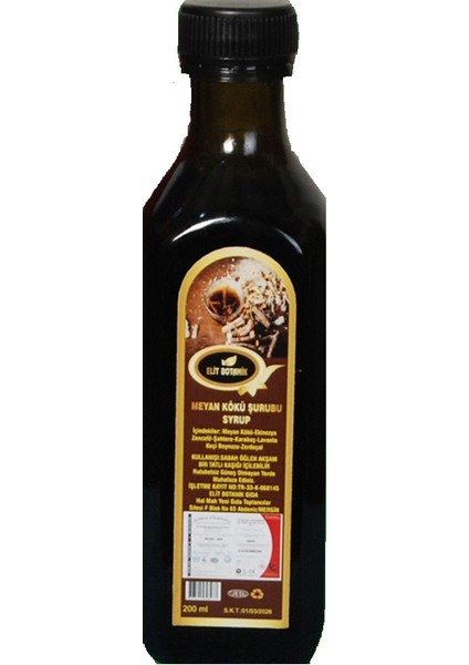 Meyan Kökü Şurubu 200 ml