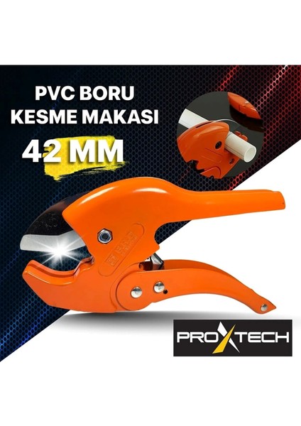 Profesyonel Keskin Pvc-Ppr Plastik Boru Kesme Makası 42MM