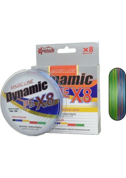 Dynamic Pe 8x Braid Line 300MT Multı